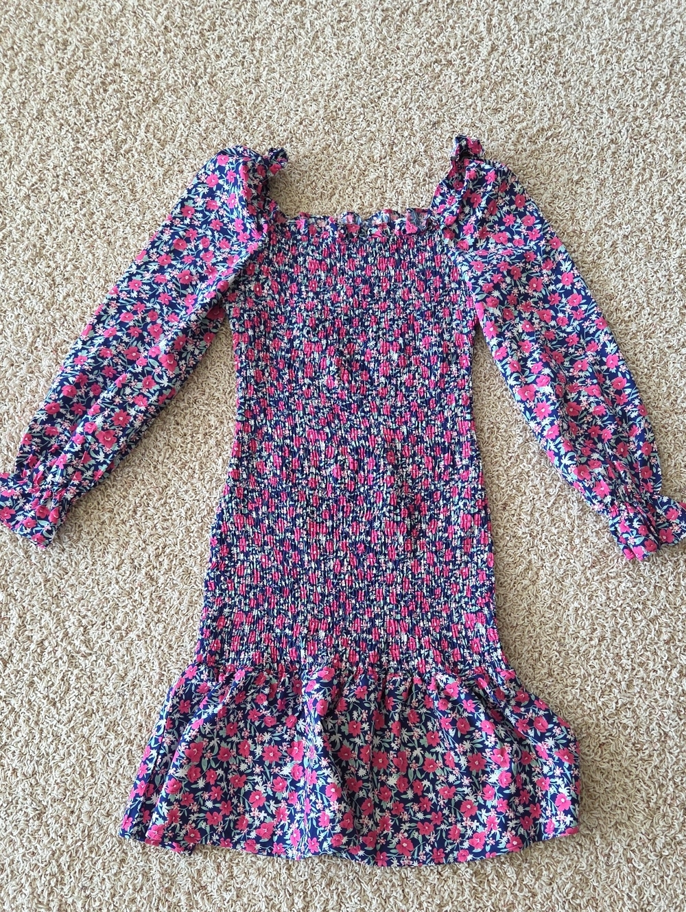 Pretty Garden Floral Print Dress